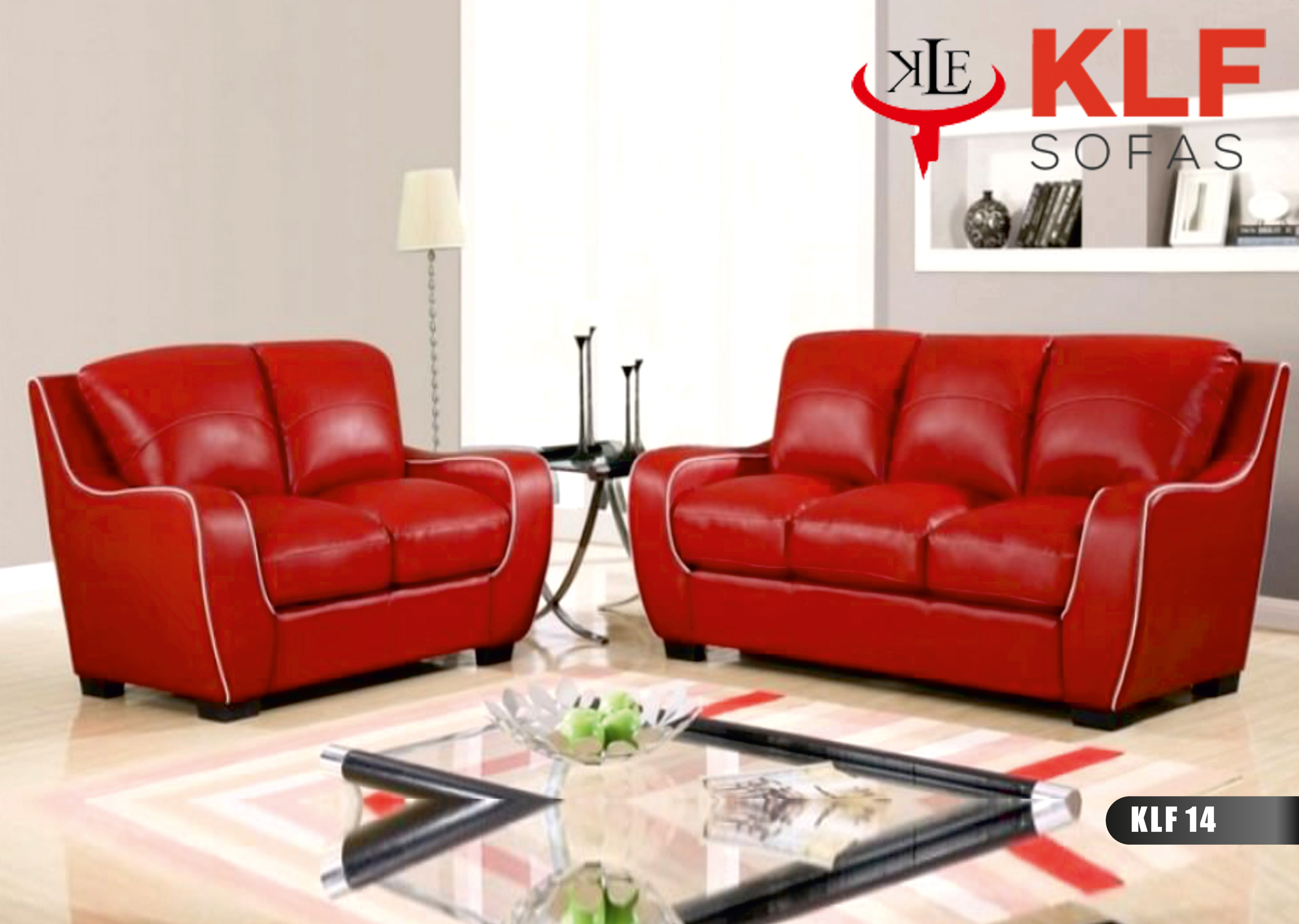 KLF Leather Sofas